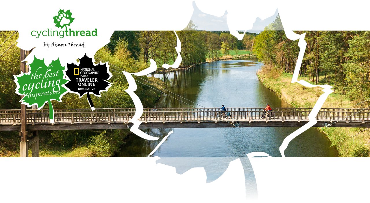 A cycling bridge over the Oder-Spree Canal