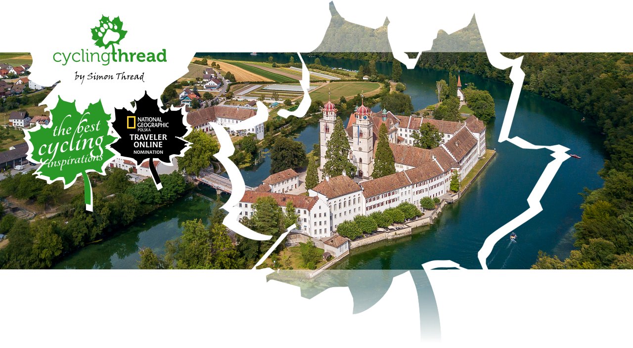 Benedictine Abbey on an island on the Rhine